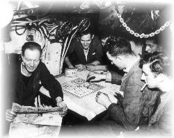 Uckers on an L class submarine